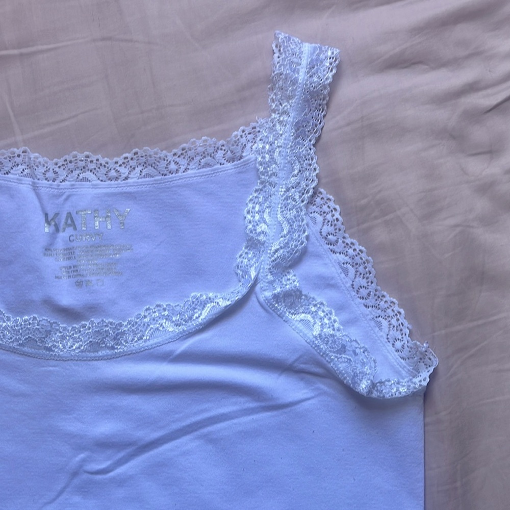 Lace camisole tank